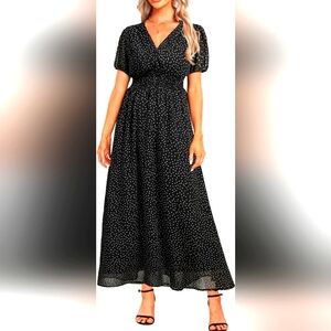 Holly Pic Black Polka Dot Dress